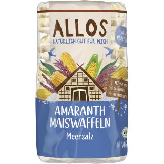 Amaranth Maiswaffeln Meersalz