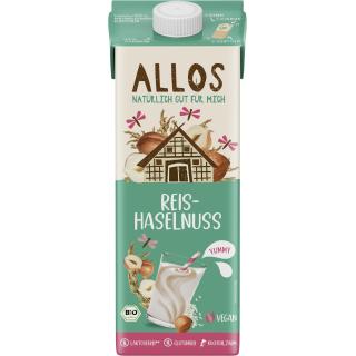 Reis-Haselnuss Drink