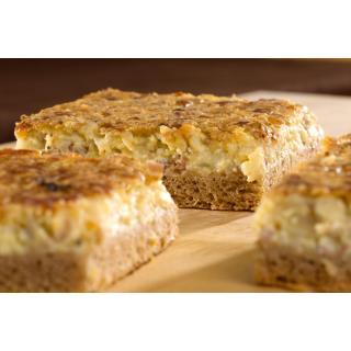 Zwiebelkuchen m. Schinkenspe