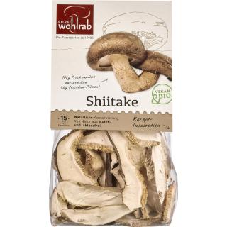 Shiitake Scheiben getrocknet